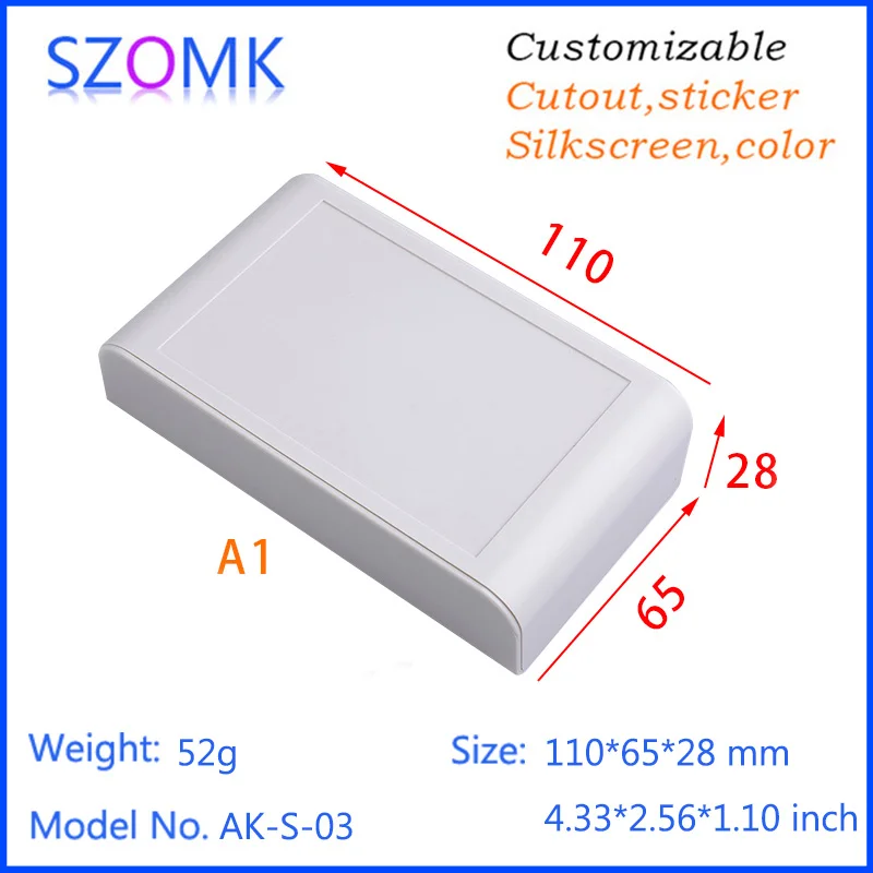 Небольшая водонепроницаемая распределительная коробка 4 шт. пластиковый
