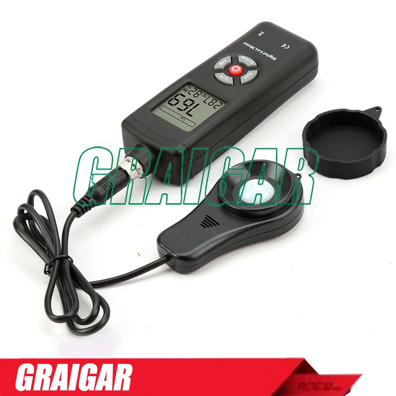 Новинка цифровой измеритель освесветильник ности 200000 люкс люминометр фотометр