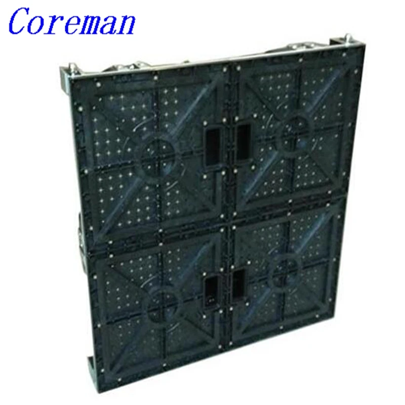 Сверхтонкий светодиодный модульный шкаф P5 P6 для помещений Аренда светодиодного