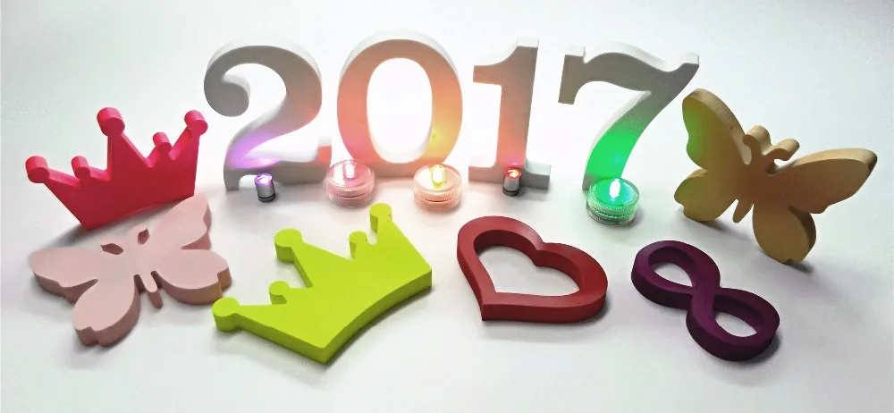 30 см отдельно стоящие искусственные деревянные белые буквы