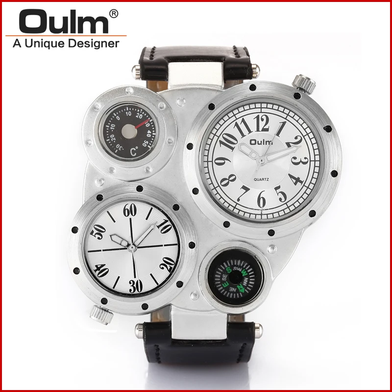 HP9415 мужские наручные часы высокое качество новинка с бирками несколько часовых