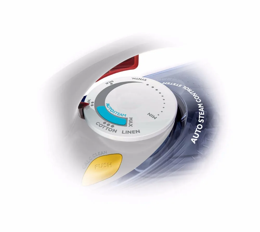Philips Azur Performer Паровой утюг Подача пара 40 г/мин паровой удар 140г Подошва SteamGlide