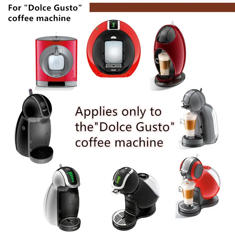 5 шт./упак. 250 раз многоразовые кофейные капсулы dolcegusto Nescafe Пустые Пластиковые