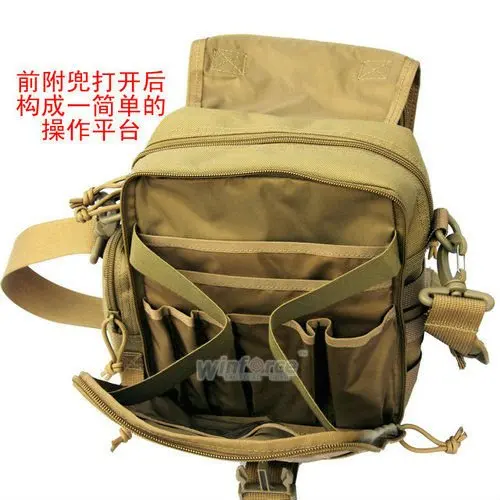 Ремень для тактического снаряжения WINFORCE/WS-1" Whelk" сумка/ CORDURA/гарантированное качество Военная и наружная сумка через плечо