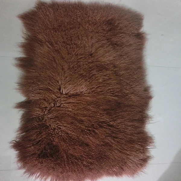 Горячий тибетский ковер из овчины покрывало монгольского меха ягненка | Дом и сад