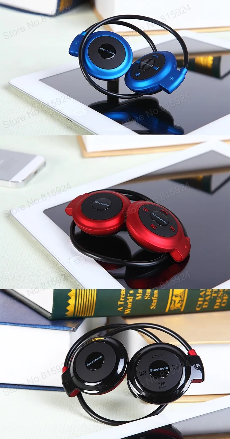 Мини 503 Bluetooth наушники спортивные Bluetooth наушники Беспроводной гарнитура с FM радиокарта MP3 плеер Hands-free для телефона ПК ТВ