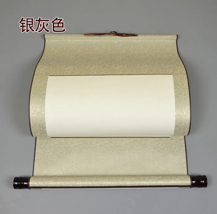 Китайская живопись бумага в рамке каллиграфическая прокрутка пустая четыре фута