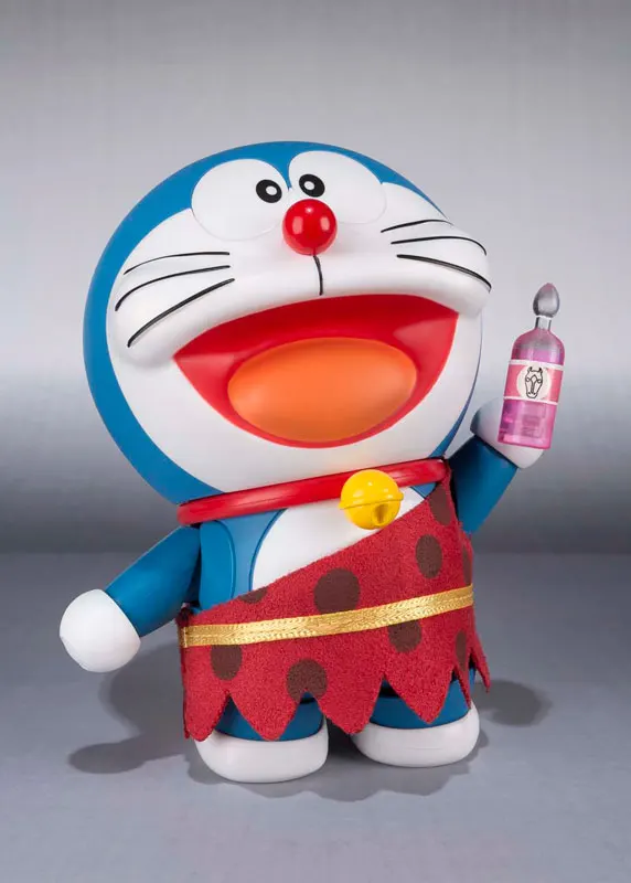100% оригинал BANDAI Tamashii робот духи фигурка №194 Doraemon из "Nobita and Birth of Japan"|doraemon