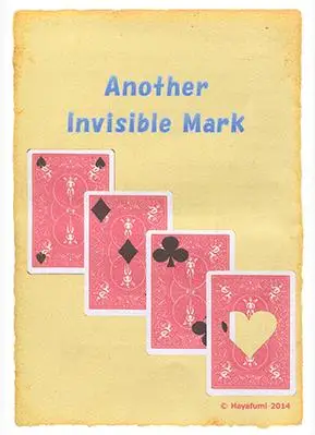

2016 Another Invisible Mark by I-Magic Hayafumi-magic