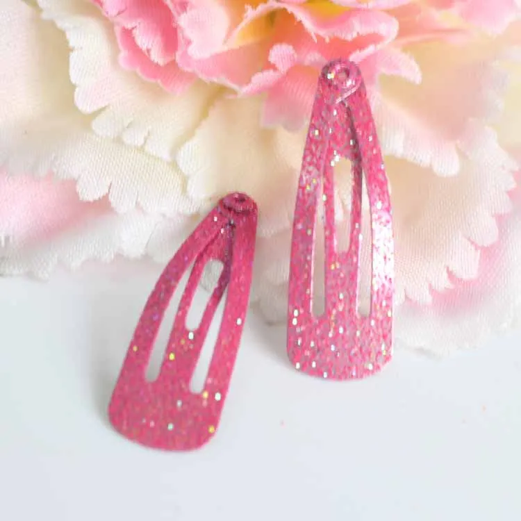 12 шт./лот Детские блестящие заколки для волос головные уборы девочек маленькие