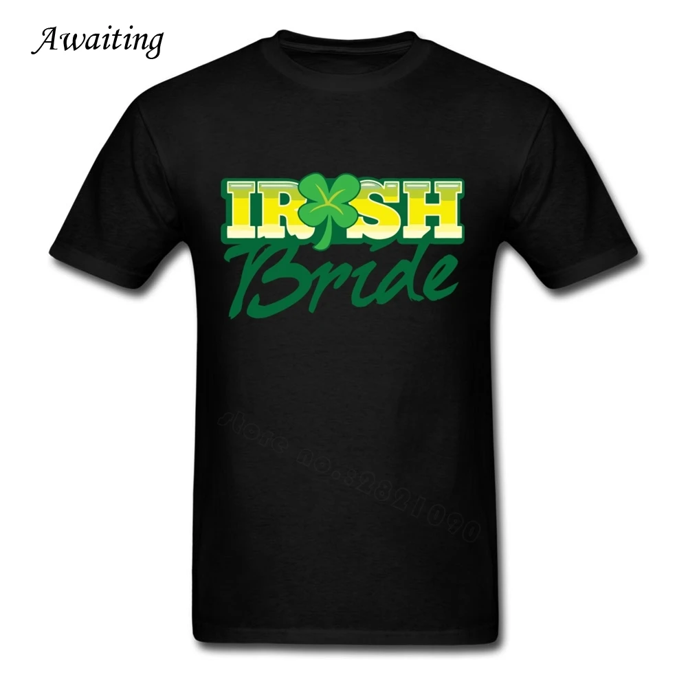 Ирландский Невесты Отпечатано Мужчины Футболка С Коротким Рукавом 100% Хлопок