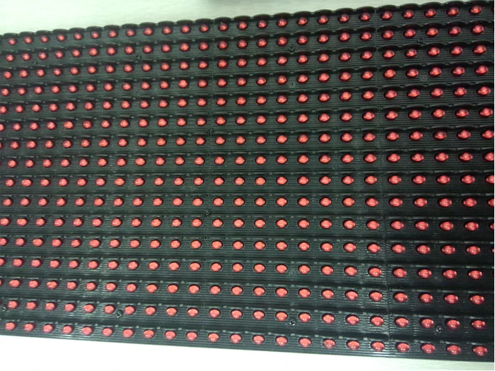 Рекламная акция TEEHO, 320x160 мм, 32x16 пикселей, P10, уличный красный светодиодный модуль для наружных красных светодиодных вывесок, рекламная доска от AliExpress WW