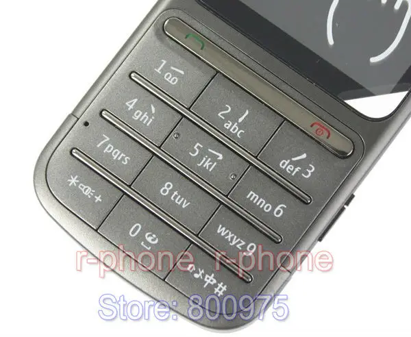 Мобильный телефон Nokia C3-01 русская клавиатура разблокированный C3-01 мобильный телефон Восстановленный