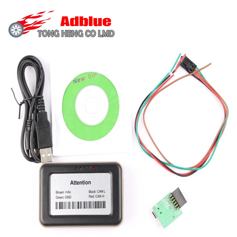 VD400 Adblue Эмулятор Профессиональный 8 в 1 VD 400 эмулятор AdBlue V4.1 с датчиком NOx для