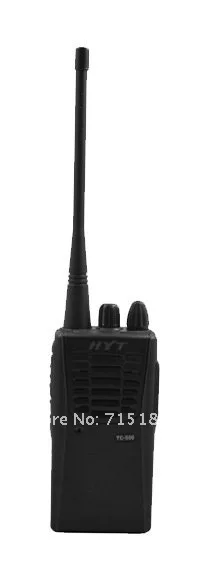 Высококачественная портативная рация HYT Hytera TC-500, 4 Вт, 16 каналов, UHF 450-470 МГц, портативная двухсторонняя рация, черный цвет, трансивер