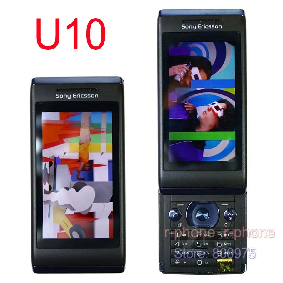 U1 мобильный телефон sony Ericsson U1i Satio разблокированный 3g 12MP Wifi gps сенсорный экран и гарантия 0ne год