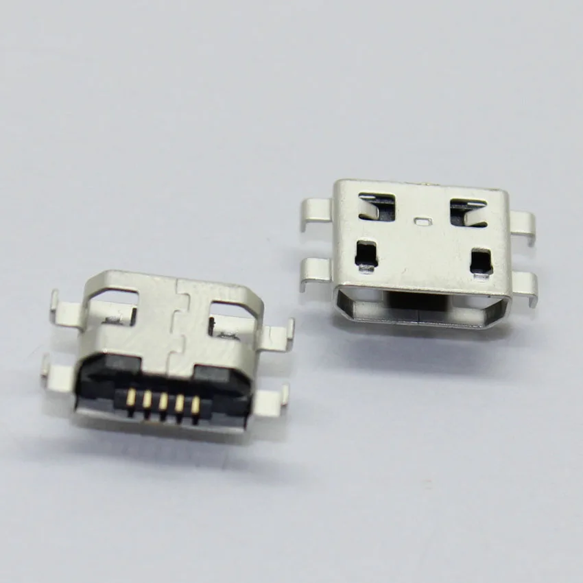 100 шт./лот для Alcatel One Touch Idol Dual OT 6030D A E OT6030 6030 разъем зарядки micro usb|lot lot|lot 100pcsl connector |