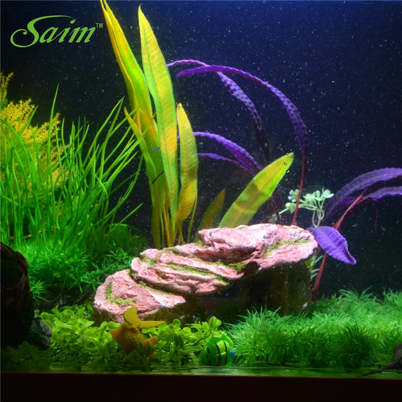 

Aquarium Decorations Fish Tank Ornament Decor Plastic Decorative Large Diameter Stone Rock Accessories Aquarium Decoration