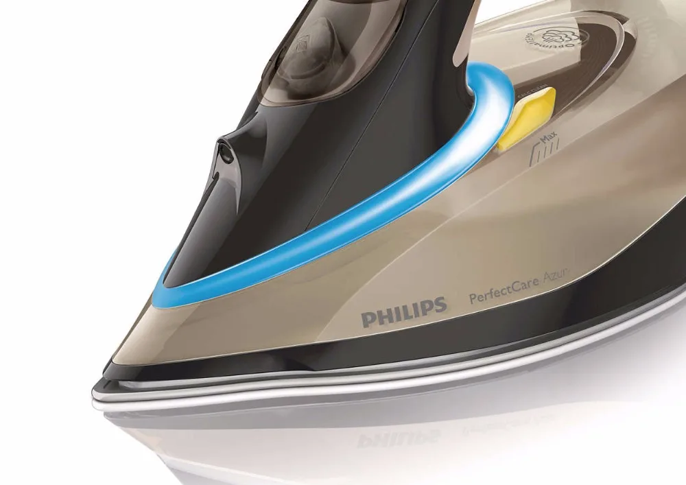 Philips PerfectCare Azur Паровой утюг с технологией OptimalTemp и подошвой T-ionicGlide Пар 50 г/мин