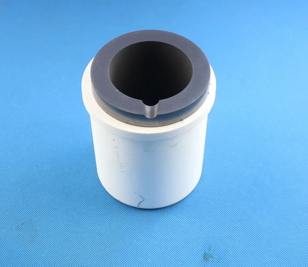 Высокая чистота графитовый кварцевый тигель индукционный нагреватель для