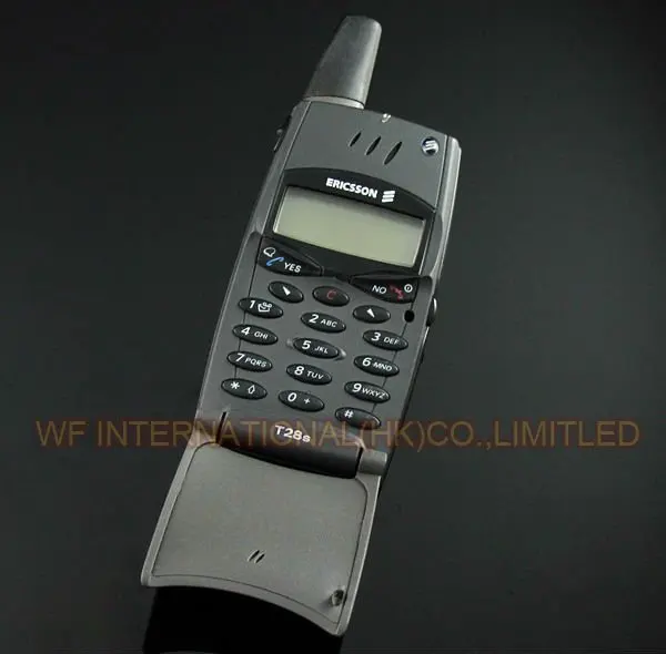 Восстановленный мобильный телефон Ericsson T28 T28s 2G GSM 900/1800 разблокированный черный и не может использоваться в США
