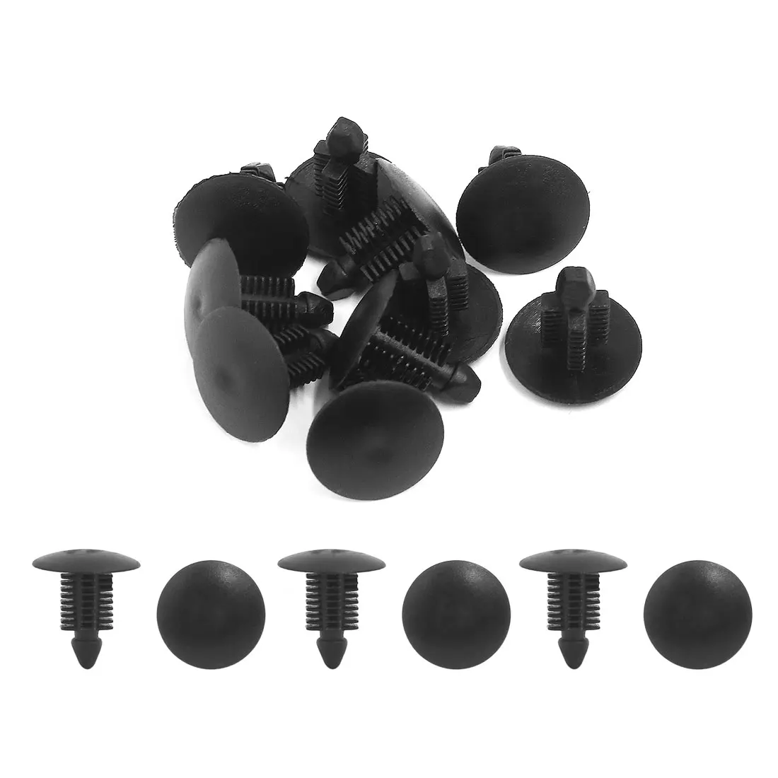 X Autohaux авто бампер двери автомобиля 10 мм Отверстие Пластиковые заклепки