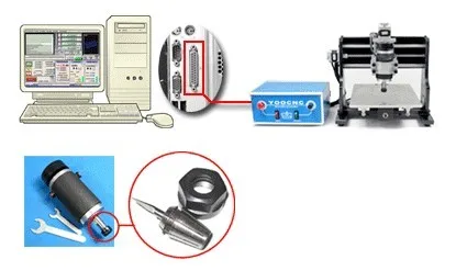 4 оси USB ЧПУ гравер гравировка резак 6040 т с 800 Вт шпинделя с четырьмя оси 110 В/ 220 В Лидер продаж