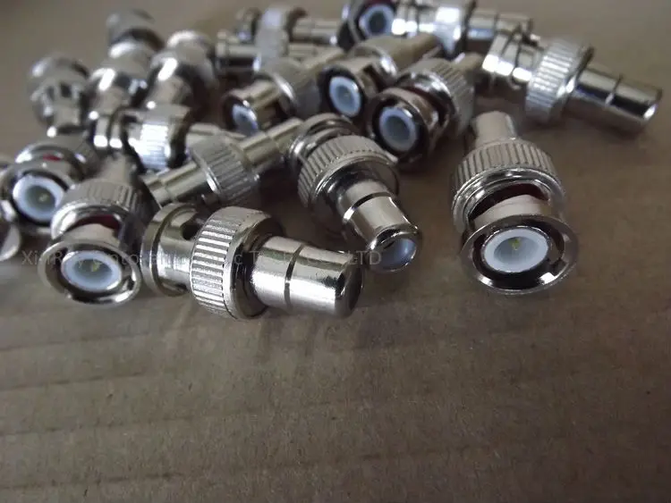 Бесплатная доставка Высокая Qality 20 шт. Bnc мужчин и RCA разъем розетка BNC адаптер