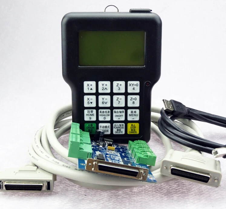Копия 3 оси DSP0501 CNC канала для маршрутизатор ЧПУ и ЦОС контроллер 0501 dsp ручка