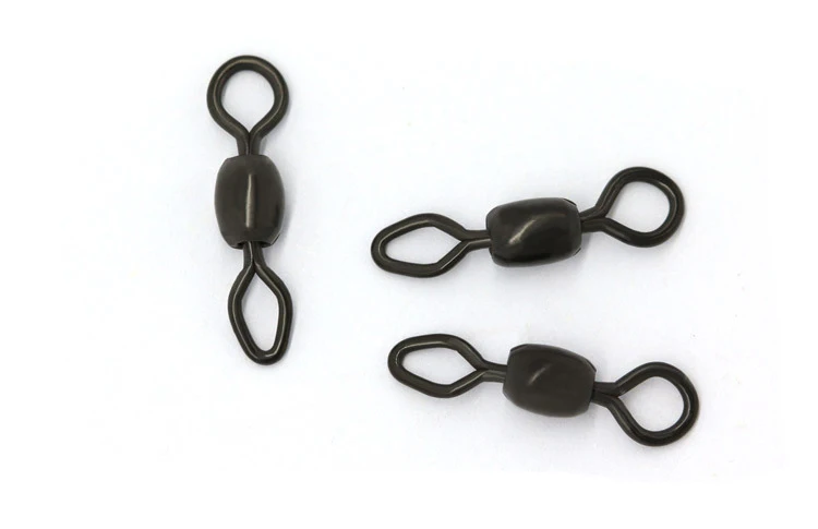 200 шт./лот латунный кран поворотный Медный + нержавеющая сталь рыболовный крючок