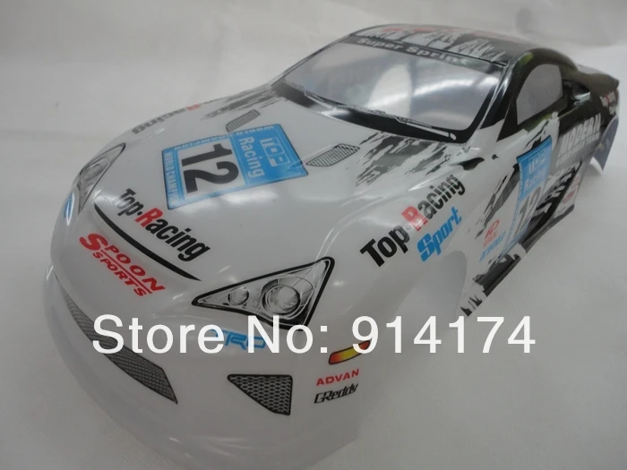 YUKALA 1/10 rc корпус автомобиля для 1:10 R/C гоночный автомобиль 190 мм henglong 2 шт./лот