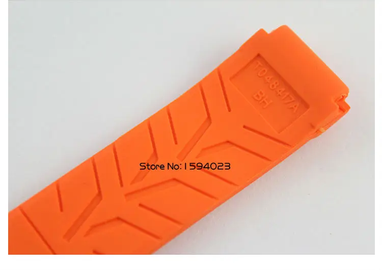 T-RRCE Expert черный силиконовый резиновый ремешок T048 ремешок для часов T048417A 21 мм