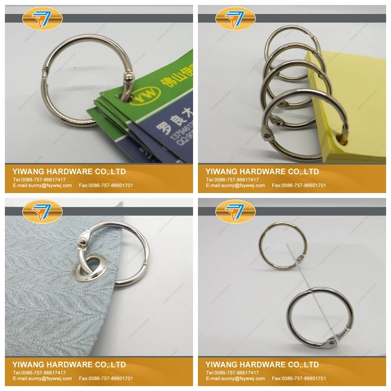 10 шт. Металлические Открытые Кольца|hinged binder rings|loose leaf book binderbinder ring |