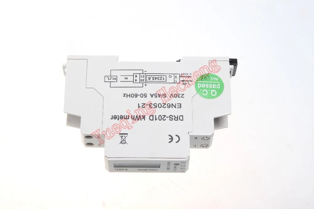 Энергия 45 А ЖК-цифровой дисплей киловатт-час-метр однофазный кВтч DRS-201D |