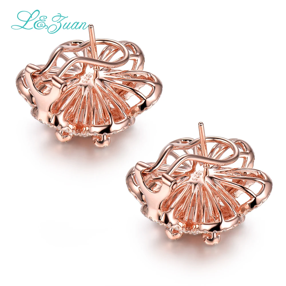 Женское ювелирное изделие из серебра 100% пробы с покрытием розового золота 925