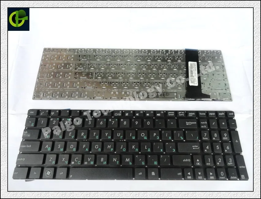 Русская клавиатура для ноутбука ASUS N56 N56V N76 N76V N76VB N56DY N76VJ N76VM N76VZ U500VZ N56VV N56VZ U500VZ U500 U500V черный