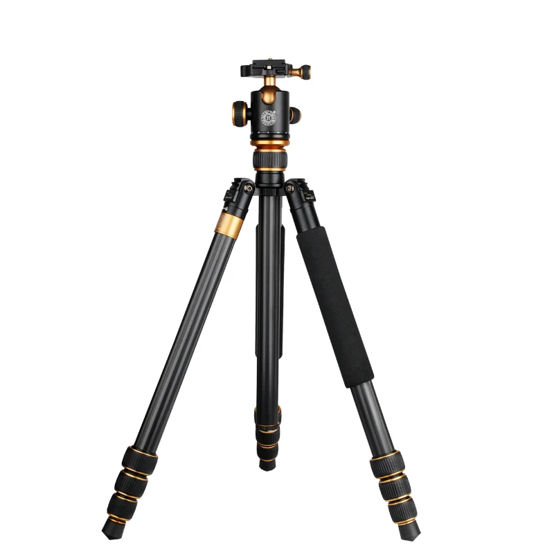 Штатив QZSD Q1088C легкий Трипод из углеродного волокна для цифровой камеры