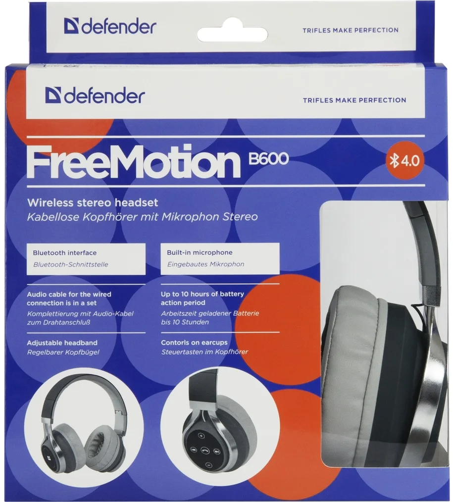 Защитный наушник FreeMotion B600 с шумоподавлением 3 5-мм стереофонический музыкальный