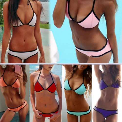 Бикини купальник бикини из неопрена женский лето 2019|womens neoprene bikini swimwear|bikini swimsuitbikini