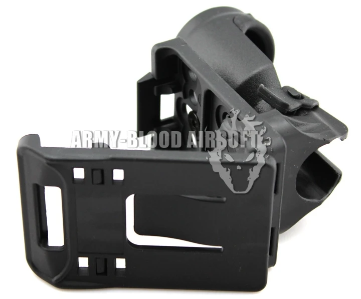 Ночной Ops holsterbacks фонарик Тактический кобура(BK DE