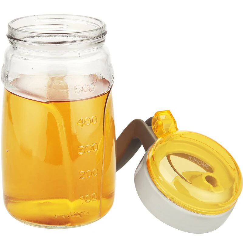 Стеклянный Горшок для масла емкостью 650 мл качественная банка уксуса бутылка