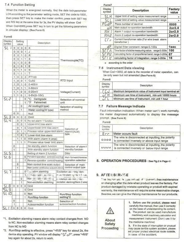 Цифровой PID Температура контроллер+ max.40A SSR+ зонд термопары K