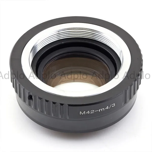 ADPLO M42-M/43 фокальный редуктор усилитель скорости, костюм для объектива M42 костюм для Micro Four Thirds 4/3 камера Panasonic LUMIX GX9