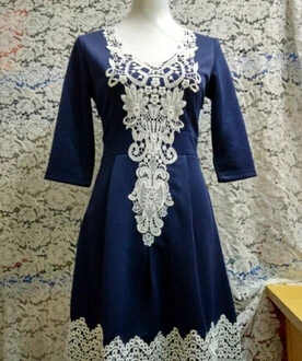 Гранде фрахт платья Vestido Винтаж талия сексуальное кружевное платье с круглым вырезом короткий рукав сексуальное красивое Недорогое Платье Kleid AX248