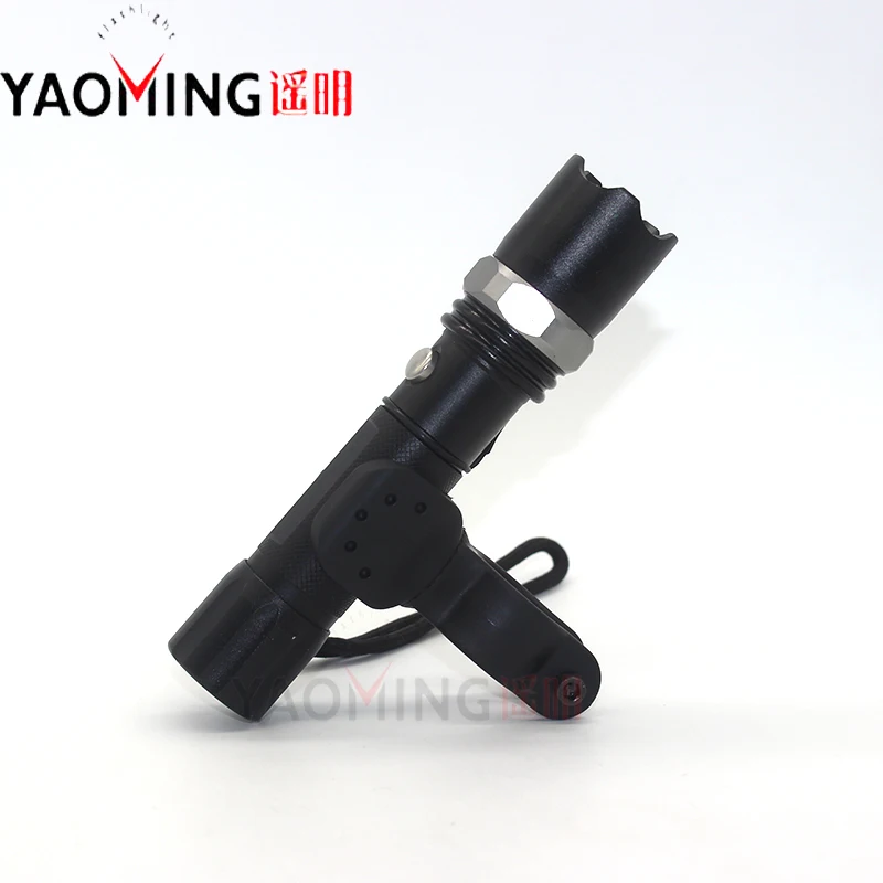 Полицейский светодиодный фонарик CREE Q5 масштабируемый водонепроницаемый