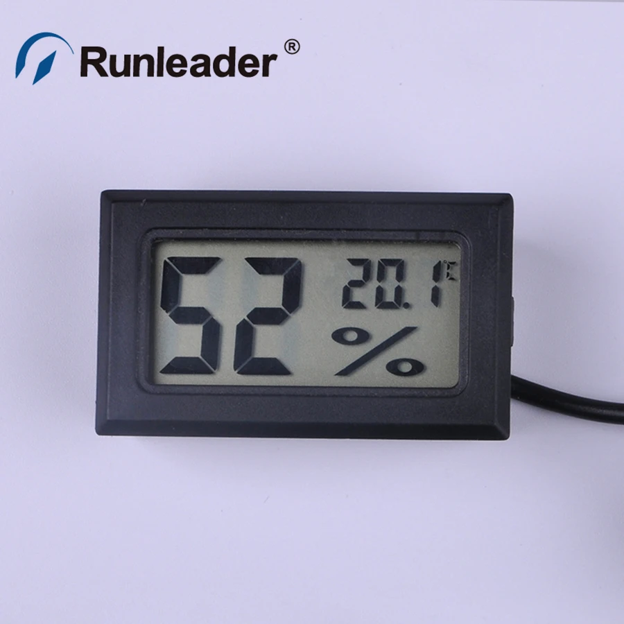 Mini Plastic Indoor Gauge Digital LCD Humidity Temperature Thermometer Hot | Автомобили и мотоциклы