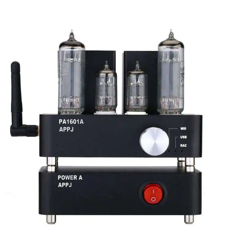APPJ PA1601A 6P14(el84) Ttube усилитель wifi USB SD мульти приемник декодер лампа Amp HIFI EXQUIS