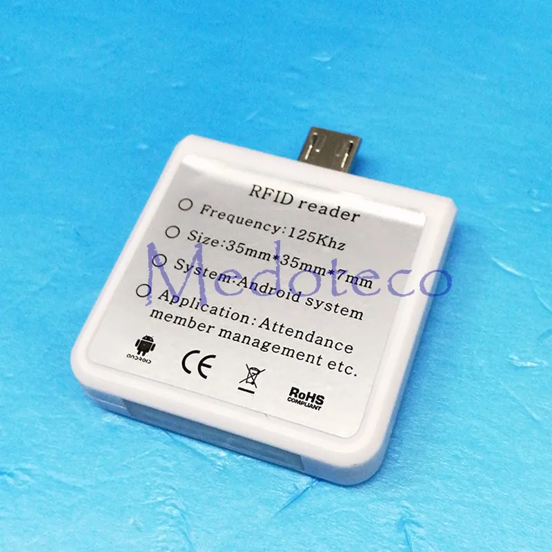 Мини портативный RFID 125 кГц близость смарт EM карты USB ID карты ридер Смартфон Android Rfid карт ридер