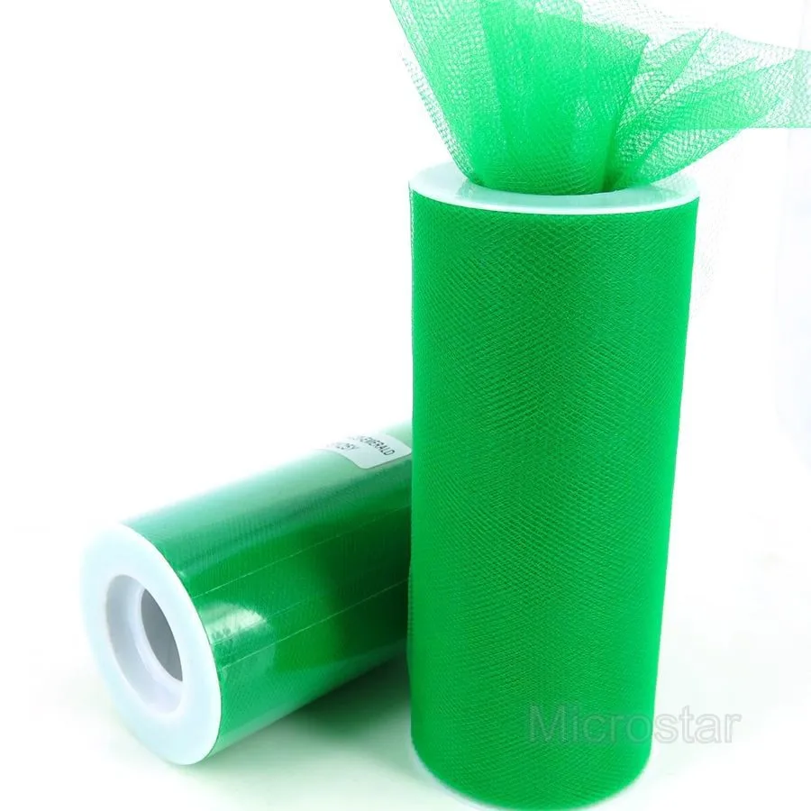 Emerald Green FENGRISE Тюль в рулоне 15 см 25 ярдов Свадебная вечеринка украшение DIY ткань для юбки-пачки декоративные поделки Рождество Дети королева юбки - Цвет: Emerald Green