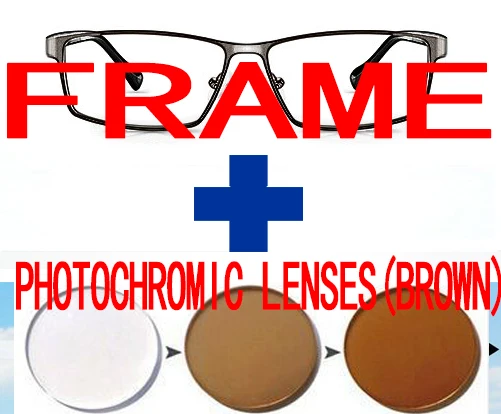 Профессиональные баскетбольные футбольные очки для ухода за глазами, Заказные линзы по рецепту, очки для близорукости, фотохромные-1 до-6 - Цвет оправы: frame and brown lens
